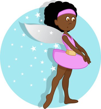 sihirli peri ile mavi mor