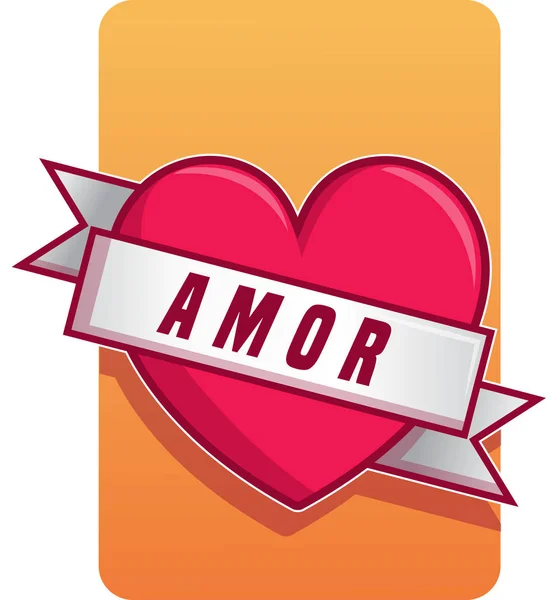 Dia dos namorados amor feliz — Vetor de Stock