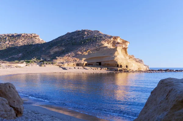 Vista de la playa de cala cocederos