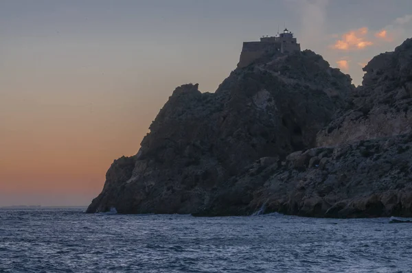 Atardecer en el castillo de San Telmo- Almera