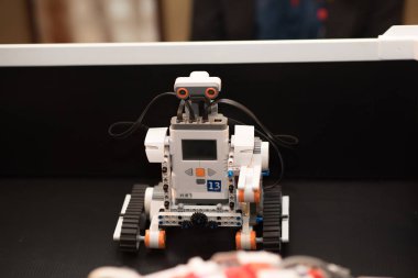 Bangkok, Tayland - Ağustos 4,2018: Robot denetimleri