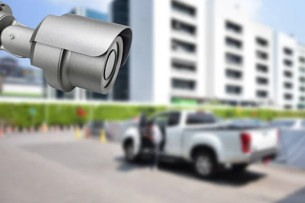 Cctv Beveiliging Cameraprotect Auto Concept — Stockfoto