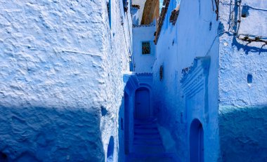 Ünlü mavi şehir Chefchaouen