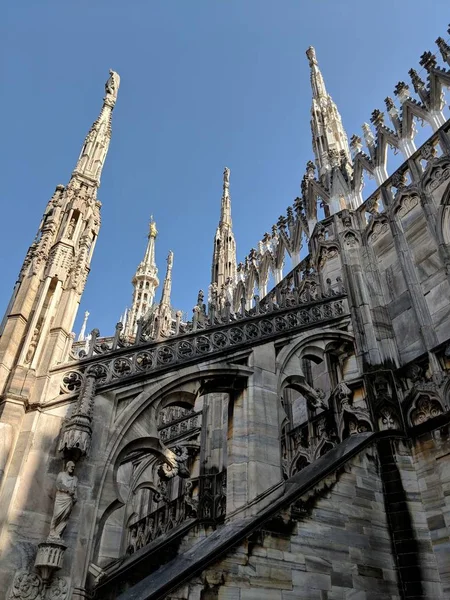 Milano duomo açılı görünüş