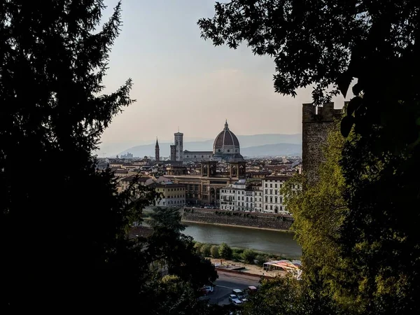 Landschaft Von Florenz Italien — Stockfoto