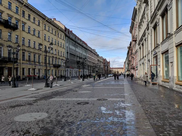 Eski kasabadaki sokak