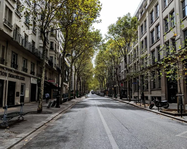 Calle Ciudad Paris — Foto de Stock