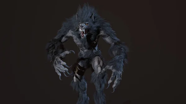 Weerwolf 3d render — Stockfoto