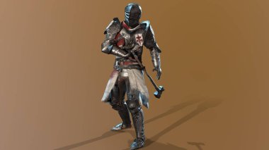 Zırhlı Şövalye, 3 boyutlu görüntüleme.