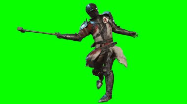 Zırhlı Şövalye, 3 boyutlu görüntüleme.