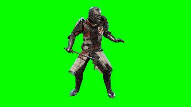 Zırhlı Şövalye, 3 boyutlu görüntüleme.