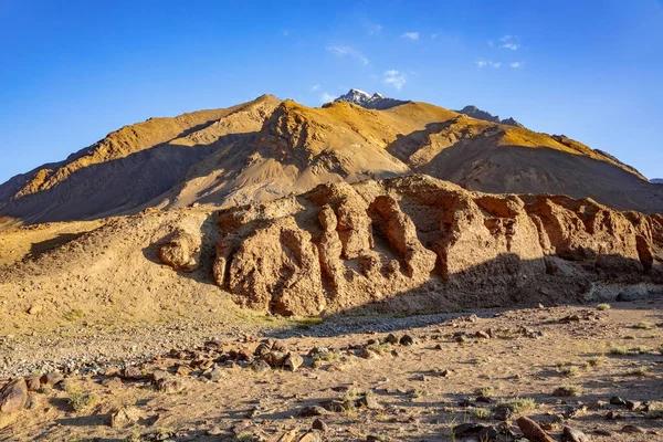 Βουνά Άμμου Των Παμίρ Γκρεμοί Άμμου — Φωτογραφία Αρχείου