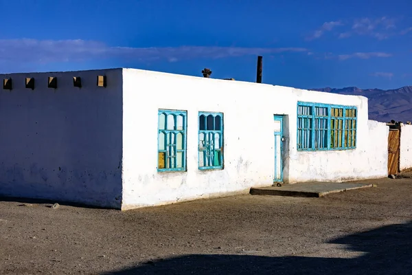 Villaggio Karakol Nell Alto Pamir Insediamento Più Alto Dell Asia — Foto Stock