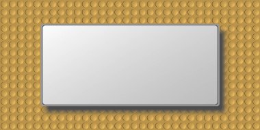 Dekoratif modern daireler çeşitli arka plan karede. Site için banner