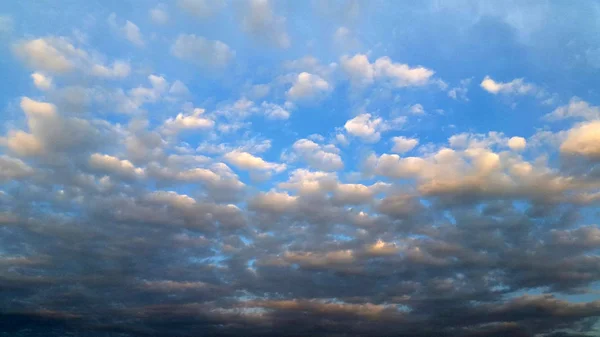 Wolken Foto Bei Sonnenuntergang — Stockfoto
