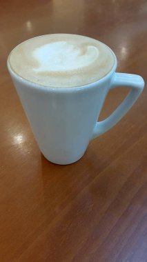 Bir fincan kahve. Kahve yakın çekim