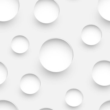 çevrelerin farklı boyutlarda gölgeler ile Seamless modeli