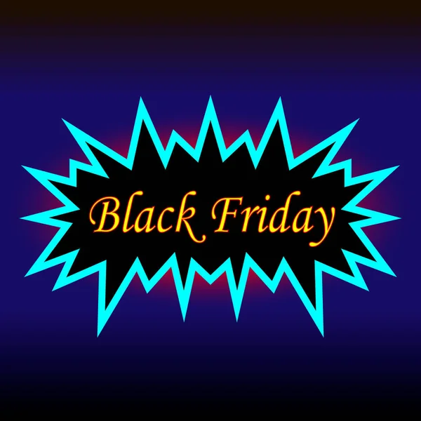 Black Friday Shopping Customer Vector Illustration Flat Design — Stock Vector