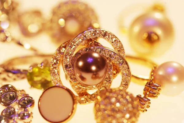 Jewels Gold Silver — Stock Photo, Image