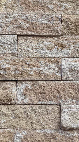 Stones. Decorative bricks. Decorative wall sandstone
