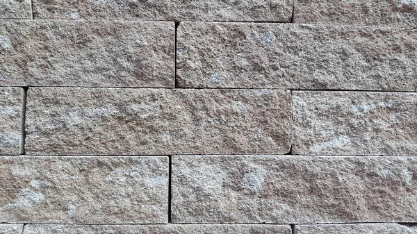 Steine Ziersteine Dekorativer Wandsandstein — Stockfoto