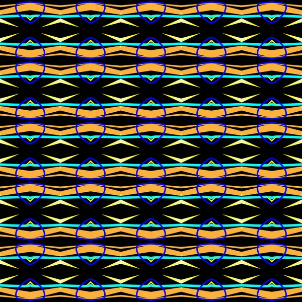 Seamless Pattern Modern Fabric Wallpaper Graphic Seamless Texture Duplicate Elements — Stock Photo, Image