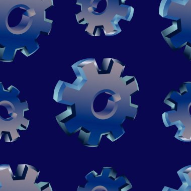 Vites. Seamless modeli farklı boyuttaki vites tekerleklerin. Web siteleri ve iş için yaratıcı tasarım