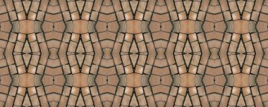 Dikişsiz mozaik. Eski arka plan. Dikişsiz doku. Mozaik. M