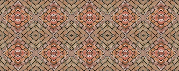 Mosaico sin costuras. Fondo vintage. Textura perfecta. Mosaico. M —  Fotos de Stock