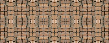 Dikişsiz mozaik. Eski arka plan. Dikişsiz doku. Mozaik. M