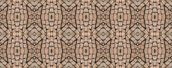 Nahtlose Textur. Mosaik. nahtloses Mosaik. Vintage-Hintergrund. Ich bin — Stockfoto