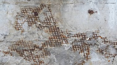 Beton yüzey. Beton. Yok edilen beton yüzey takviyesi