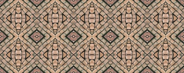 Seamless texture. Mosaic. Seamless mosaic. Vintage background. M — Stock Photo, Image