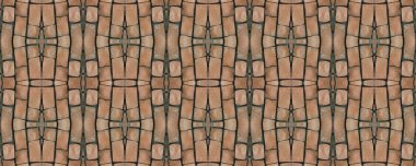 Dikişsiz mozaik. Eski arka plan. Dikişsiz doku. Mozaik. M