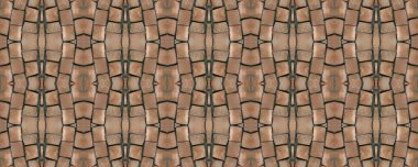 Dikişsiz mozaik. Eski arka plan. Dikişsiz doku. Mozaik. M