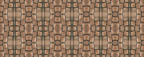 Dikişsiz mozaik. Eski arka plan. Dikişsiz doku. Mozaik. M