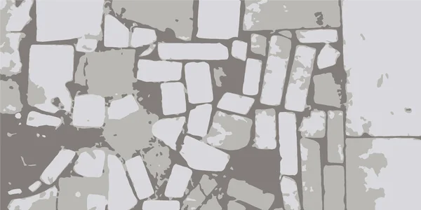 Mokra Mozaika Mur Mozaikowy Klasyczne Tło Ilustracja Wektora Eps — Wektor stockowy