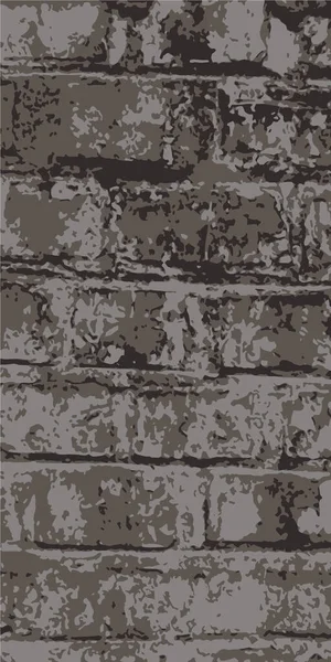 Mauerwerk Ziegelmauer Vintage Hintergrund Für Website Flyer Vektorabbildung Eps — Stockvektor