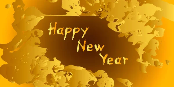 Šťastný Nový Rok2020 Pozdrav Holiday Vector Illustration2020 Slavnostní Plakát Nebo — Stockový vektor