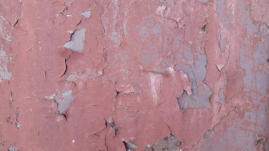 Boya soyuyordum. Kırmızı boyalı metal bir levha. Eski arkaplan