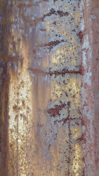 Rusty Metallplåt Textur Bakgrund Vintage Gammal Bakgrund Rostfri Yta — Stockfoto