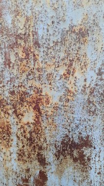 Paslı metal yaprak dokusu. Eski moda arka plan. Paslı yüzey