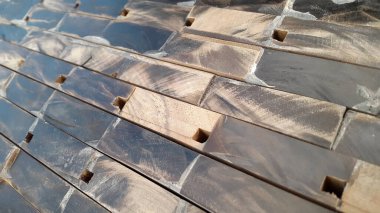 Tahta yüzey. Soyut arkaplan. Tahta levhaların sonu.