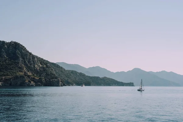 Marmaris Turkije Circa Juni 2018 Uitzicht Middellandse Zee Kleine Eilanden — Stockfoto