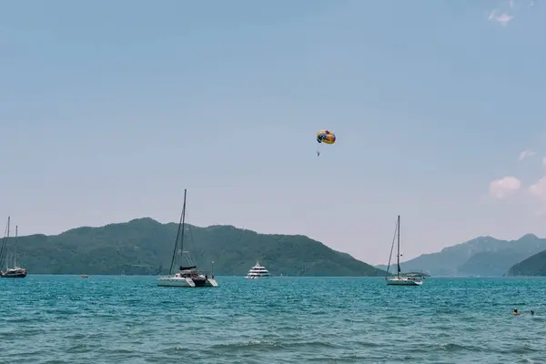 Marmaris Turkije Circa Juni 2018 Uitzicht Middellandse Zee Kleine Eilanden — Stockfoto