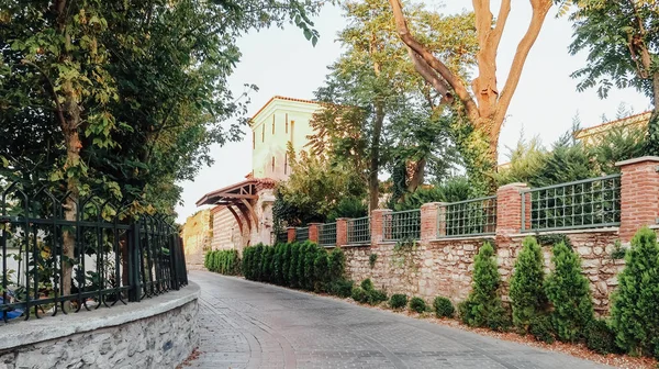 Istanbul Turecko Circa Září 2019 Staré Ulice Historické Čtvrti Sultanahmet — Stock fotografie