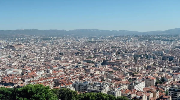 Marseille Francia Circa Settembre 2019 Vista Panoramica Sulla Città Marsiglia — Foto Stock