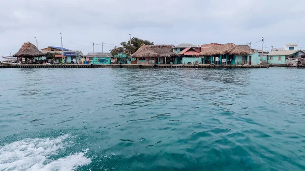 Rincon Del Mar Colombia Circa Febrero 2020 Vista Playa Isla — Foto de Stock