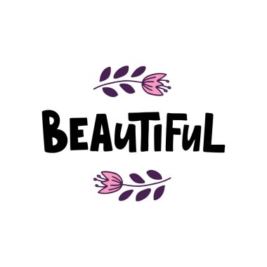 Güzel el çizilmiş harfler