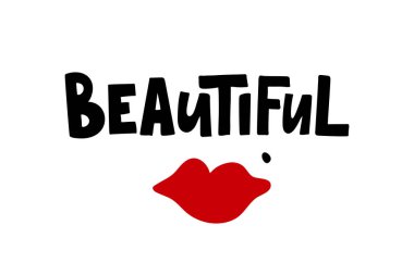 Güzel el çizilmiş harfler